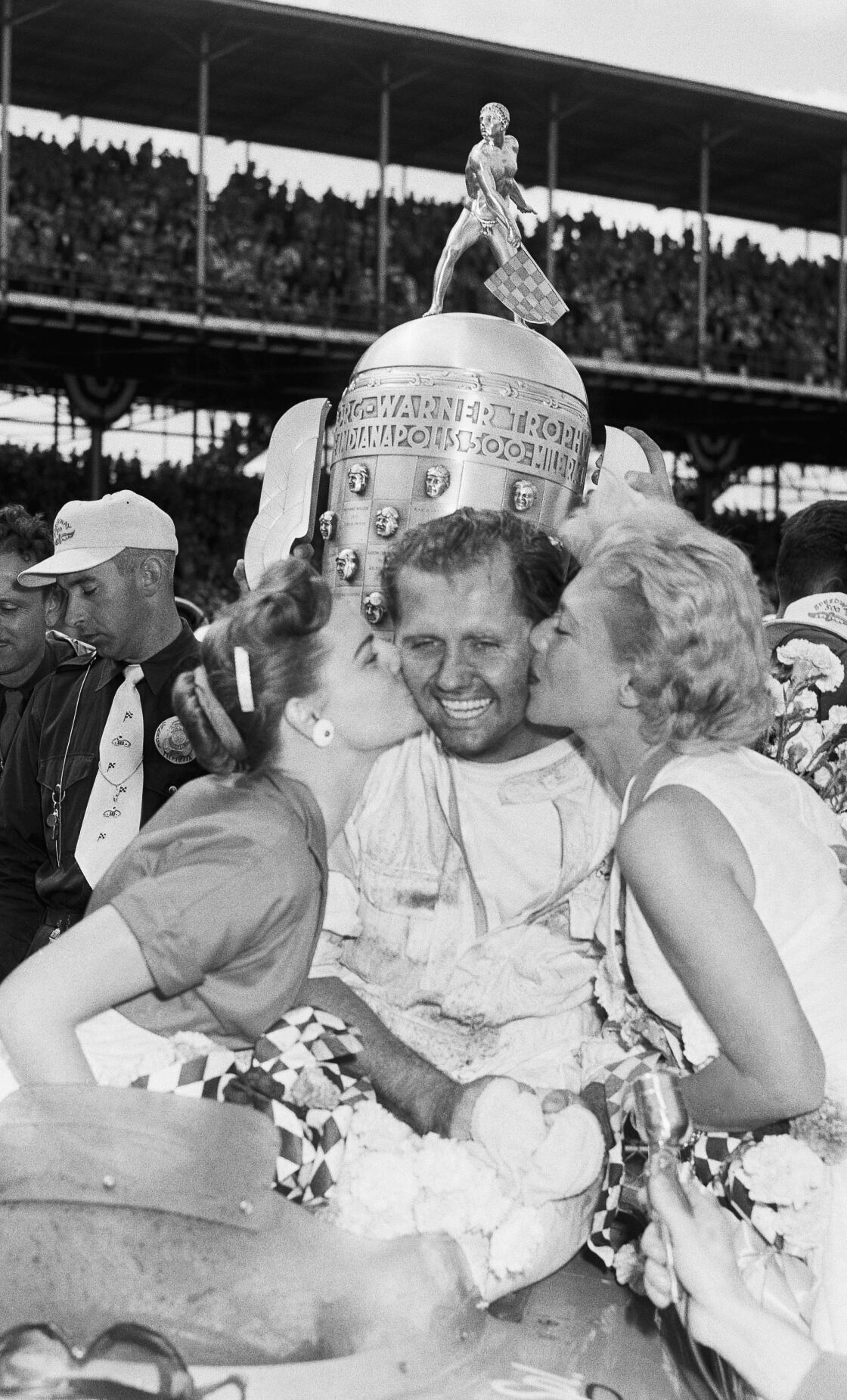 1955: Bob Sweikert, an Indianapolis native, wins the Indianapolis 500